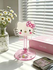 SANRIO Hello Kitty & My Melody Sweetheart Series Multi-Function Stand - Phone Holder, Desktop Friendly Cute Phone Stand, Multi-Function Tablet Stand, Bedside Slouchy Stand, Portable & Foldable - Kt Cat - View 8