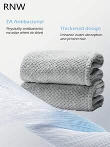 Gorro secador de cabello absorbente de agua RNW - Gris - Ver 3