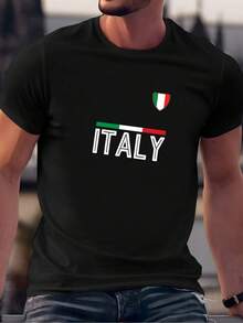 Men T-Shirts - Black - View 1