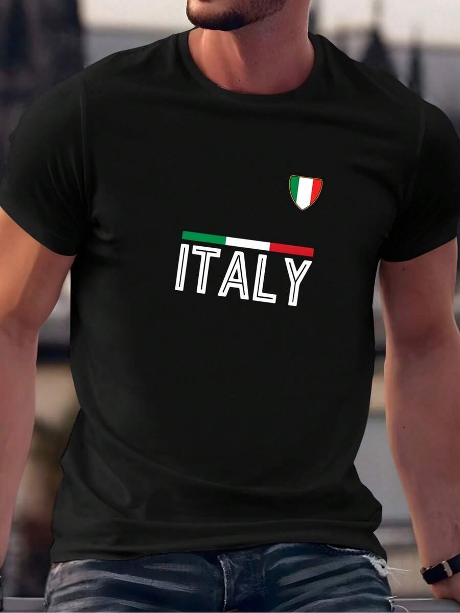 Men T-Shirts - Black - View 1