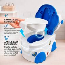 Bañito Elefantito Musical Y Dispensador Angelin Baby Is-01b - Azul - Ver 4