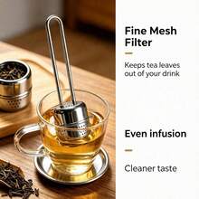 Tea Infuser For Loose Leaf Tea, Stainless Steel Loose Leaf Tea Steeper - Coffee filters - View 3