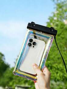 PVC Waterproof Waist Bag, Summer Waterproof Phone Pouch, Back To School Essential, Suitable For Swimming And Water Park - Multicolor - View 8