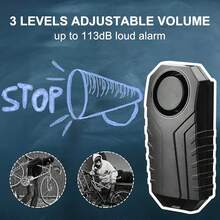 [YNF Bicycle Anti-Theft] 113dB 自行車防盜警報器 附遙控器 | 6個月電池續航 & 高分貝安全警報 - 極致單車防護裝置「Power Sports Alarm & Anti-Theft」 - SF22R - 查看 7