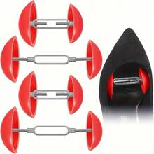 Mini Shoe Stretcher, Adjustable Width Shoe Stretcher, Portable Plastic Shoe Rack - Multicolor - View 3