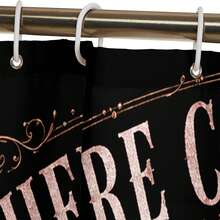 1pc/4pcs Rose Wedding Ghost Shower Curtain Set, Sweet & Cool Halloween Multi-Functional Bathroom Decor Shower Curtain Set, Free 12 Hooks, Premium Holiday Atmosphere, Bathroom Mat, U-Shaped Floor Mat And Round Toilet Lid Cover, Suitable For All Halloween Decor Scenes - Bridal Ghost - View 5