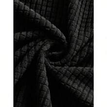 Solid Color New Curved Flannel Fleece High Stretch Full Coverage Chair Slipcover, Dustproof Decorative Furniture Protector, Universal Chair Cover For Hotel, Living Room, Study, Dining Room Daily Indoor Decoration - Multicolor - View 9