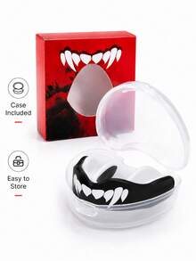 Sports Mouth Guard Set, Professional Dental Protection, Suitable For Boxing, Muay Thai, MMA, Wrestling, Hockey And Other Contact Sports, Fit For Adults And Teens - Multicolor - View 6