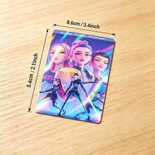 asmodee 30pcs K-Pop Style Holographic Photo Cards, Anime Boy Group Collectible Lomo Card Box Set, Idol Trading Cards For Album Binder, Fan Collection And Gift - 1 YEAR - View 6