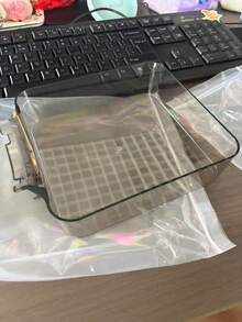 1pc Transparent Washing Machine Drain Water Collection Tray Compatible With Drum Washing Machine Drainage Outlet, Thickened Visible Wastewater Collection Box, Household Washing Machine Drainage Water Accumulation Tray, Easy Assembly Water Collection Container, Anti-Dirt Anti-Leakage Wastewater Storage Box, Large Capacity Transparent Wastewater Tray, Dedicated For Washing Machine Drainage Cleaning, Wear-Resistant Drop-Resistant Easy To Clean, Practical Home Laundry Maintenance Accessory, Compatible With Most Drum Washing Machine Drainage Outlets, Essential For Laundry Cleaning. - Multiple Styles - View 13