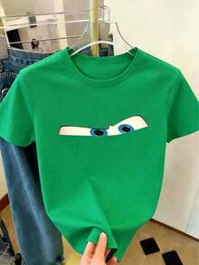 Women T-Shirts - Green - View 6