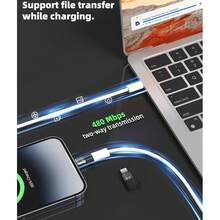 Travel Portable Audio Converter USB C Female To Lightning Male, Smartphone/PC/Connector Accessory, Plug And Play Mini Wireless Microphone Receiver, Audio Adapter, Earphone Converter Connector, Phone Data Transfer Charging Converter - Black - View 2