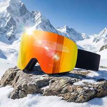 Winter Double Layer Anti-Fog Sports Goggles, Suitable For Skiing, Mountaineering, Off-Road Motorcycle, Snowmobile, Adult Goggles - Multicolor - View 13