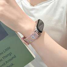 Multifunctional Watch Band, Elegant And Exquisite, Compact Design. Asymmetrical Cute Pet Cartoon Paradise Silicone Watch Band Design, Compatible With Xiaomi Band 10/9/8 Series Models. Quick Release Buckle Design, Supports NFC Version Sharing, Couple Band Accessory - Multicolor - View 5