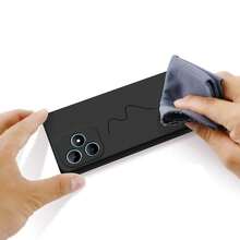 Casing Ponsel untuk C51 / C51s / Narzo N53 / C53, dengan Perlindungan Kamera, Tipis, Tahan Guncangan, Fleksibel, Hitam Matte, Pelindung Silikon Lembut - Hitam - View 7