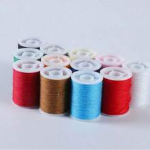 22pcs/Set Multicolor Vibrant Sewing Threads, Sewing Supplies(Random Color) - 22-color Sewing Thread Set - View 6