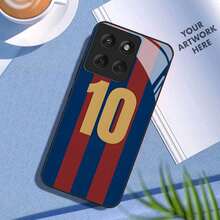 [Spedizione 24h da DE/FR/ES]Custodia per telefono Apple 11-17 - Custodia con motivo a righe di calcio adatta per Moto EDGE 20 Lite/30 Pro/40 5G/50 Neo/50 Ultra/60 Fusion/G Power (2022)/G14/G24 4G/G04S/G24 Power/G34/G35/G54/G64/G55/G75/G84/G85/G Stylus 5G, Custodia protettiva in vetro temperato anti-caduta 21-26 - 1 pezzo di immagine a colori - Visualizzare 5
