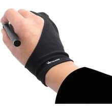 Artist Glove For Drawing Tablet 1 Unit Of Free Size, Good For Right Hand Or Left Hand - Cura CR-01 - As Pic - View 1