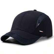 1pc Men's Baseball Cap, Summer Men's Hat, Minimalist, Outdoor Casual Quick-Dry Sun Protection, Daily Outfit Styling - 56-60 - View 3