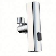 1pc Multifunctional RV Kitchen & Bathroom Faucet Replacement, 3-Way Switching Mode, Includes Water-Saving Aerator, Pressurized Extension Sprayer Nozzle, Polished Surface, Direct Drinking Water Contact, RV Kitchen Accessory | Modern Kitchen Faucet With High Arc Spout, Faucet Adapter, 3-In-1 360° Swivel Waterfall Bathroom Sink Faucet Kitchen Items Kitchen Accessories Kitchen Tools - Multicolor - View 8