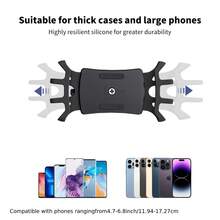 Bicycle Accessories Bicycle Phone Holder, Suitable For 4.70-6.80 Inch Phones, 360 Degree Rotatable Adjustable Smartphone Holder, Anti-Slip Bicycle Handlebar Mount, Suitable For 11.94-17.27 Cm Phones - Multicolor - View 8