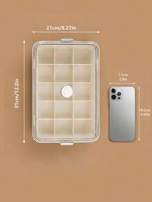 Stackable Grid Drawer Storage Box, Underwear & Sock Organizer Box, Large Capacity Wardrobe Storage Container, 3-In-1 Bedroom Underwear & Sock Organizer And Storage Women White T-Shirt Women Black Pants - Multicolor - View 4