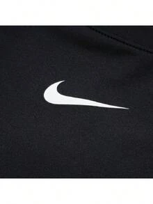 Nike Women's AS W NK ONE CLASSIC DF SS TOP Comfortable Casual Outdoor Sports Short Sleeve T-Shirt FN2799-013 - Black/White - View 6