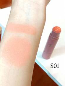 OUT OF OFFICE GLOWFIX Shaping Stick S01 Glossy Contour Stick - Desain Dua Ujung, Menciptakan Kontur Wajah 3D, Warna Tahan Lama, Tekstur Halus Mudah Dibaurkan, Menutrisi Kulit, Cocok untuk Riasan Sehari-hari dan Perjalanan, 5g/0.18oz - # S01 - View 4