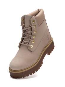 Timberland New Outdoor Hiking Climbing Shoes Wear-Resistant Non-Slip Waterproof Retro Women's High-Top Martin Boots - Baby Pink - View 8