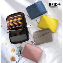 1pc Short Japanese Style Coin Purse, Solid Color Minimalist Accordion Card Wallet, Large Capacity Women Coin Pouch, Suitable For Girls, Ladies, Office Workers, Great For Work, Business Trip, Commuting, Travel - Multicolor - View 2