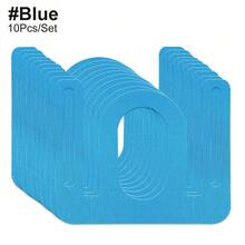 10pcs Pre-Cut Knee Sports Tape, Elastic Customized Contour Sports Tape, Pressure Knee Support Tape, Suitable For Sports Stability And Daily Exercise - Blue - View 11