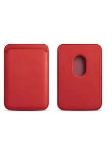 1pc Magnetic Leather Card Holder Case, Compatible With IPhone 16/15/14/13/12 Pro Max - Ultra Slim MagSafe Wallet Phone Case With Faux Leather Lining And Credit Card Slots - Adhesive European Style Phone Wallet Accessory ﻿ - Size - View 12