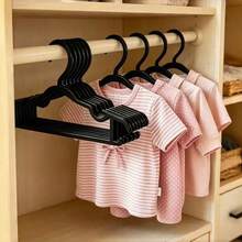 10/1pc Non-Slip Plastic Hangers, Wardrobe Storage Rack, Suitable For Pants, Coats, Dresses, Shirts And Sweaters. Lightweight And Durable, Ideal For Organizing Home, Bedroom And Closet. Daily Clothing Storage Accessory. Dorm Essential - Multicolor - View 8