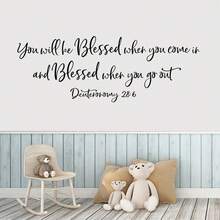 1pc Minimalist Letter Sticker Blessing Prayer Slogan Wallpaper For Living Room, Entryway, Bedroom Wall Decor, English Self-Adhesive - A - View 7
