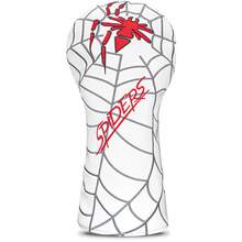 1pc White Golf Club Protector Headcover, Dustproof Scratch Resistant Golf Accessory For Men Women, Premium Gift For Golfers, Compatible With Driver, Fairway Wood, Hybrid, Cool Spider Web & Red Spider Pattern - Multicolor - View 5