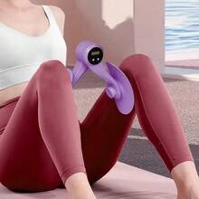 1pc Thigh Master Kegel Exerciser, PP Pelvic Floor And Inner Thigh Trainer With Textured Contact Surfaces And Triangular Structure, Compact Leg, Hip And Arm Exercise Equipment For Home Workouts, Yoga, Pilates, General Fitness And Daily Training - A - View 2