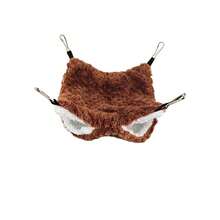 Small Pet Hammock Hanging Sleeping Bag, Double-Layer Thickened Warm Nest For Sugar Glider, Hamster, Squirrel, Guinea Pig, Flower Horn Rat, Removable And Easy To Clean, Play And Hideout For Small Animals - View 14