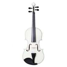 New 4/4 Acoustic Violin Case Bow Rosin White - As Pic - View 4