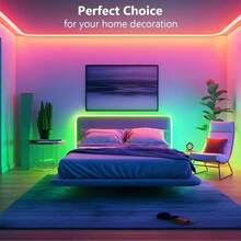 GHUSTAR 44-Key Infrared Controller For LED Light Strip, Decorative Night Light For Living Room, Christmas Party, Bedroom - RGB - View 3