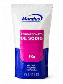 Percarborato de Sódio Mundus 1kg – Multiuso para Lavagem de Roupas, Alvejante Sem Cloro e Removedor de Manchas - Em pó - Visão 6