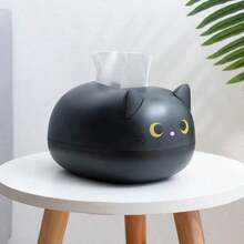 Cute Cat Tissue Box With Toothpick Holder, Multi-Functional Cartoon Napkin Storage Box, Suitable For Living Room, Dining Table, Kitchen, Bathroom - Multicolor - View 7