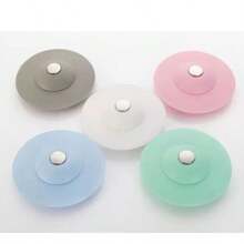 Universal 2-In-1 Kitchen Sink Drain Stopper With Premium Silicone Filter, Anti-Clogging Pop-Up Drain Plug, Hair Catcher For Bathtub, Shower And Sink - Multicolor - View 2