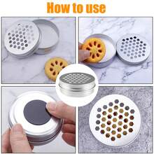 3/6/10pcs Dog Scent Training Box, With Soft Magnetic Stickers, Anti-Bite Anti-Saliva Aluminum Alloy Shell, Portable Multi-Hole Pet Scent Work Box, Suitable For Dog Search Games, Indoor And Outdoor Use, Suitable For Dog Cages, Lawns, Yards And Travel - Silver - View 5