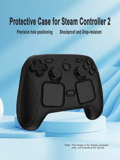 Compatible With Steam Controller 2, Practical Gaming Accessory, Anti-Drop, Anti-Slip, Anti-Sweat, Anti-Scratch, Enhances Gaming Operation Feel And Experience
