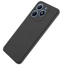 Casing Ponsel untuk C61 / C63 4G / Narzo N63, dengan Perlindungan Kamera, Tipis, Tahan Guncangan, Fleksibel, Hitam Matte, Silikon Lembut Pelindung - Hitam - View 6