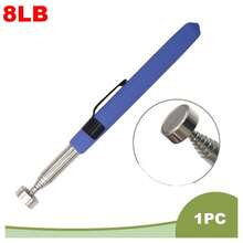 8LB Telescoping Magnetic Pickup Tool With Pen Clip – Stainless Steel Grabber, Ergonomic Grip, Manual For Auto, Construction & Home Repair, Compact Mechanic Tool - A - View 12