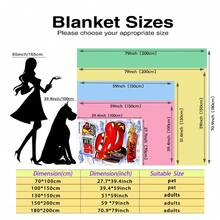 Disney Customized Throws - Multicolor - View 4