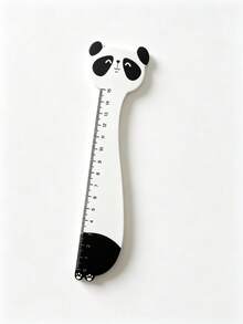1pc Creative Cartoon Wooden Ruler Set, Teaching Aid Tool, Learning Measurement Tool, Panda, Giraffe, Crocodile, Brown Bear Cartoon Animal Shaped Ruler, Student Gift, Graduation Gift, Wooden Ruler, Suitable For Home, Classroom, Gift, Holiday Gift Decoration - Animal Rulers - View 15