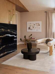 1pc Nordic Modern Minimalist Abstract Design Asymmetrical Geometric Pattern - Soft Faux Cashmere Area Rug, Bathroom, Kitchen, Entrance, Hallway, Bedside, Living Room, Bedroom, All-Season Machine Washable Mat, Home Decor - Multicolor - View 8