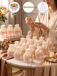 Pink Gift Set Mini Glass Incense Burner, Arabic Style Bakhoor Incense Burner, Suitable For Home Fragrance, Yoga Studio, Room Decor, Party And Holiday, Office Arrangement, Living Room Accent, Suitable For Valentine's Day, Birthday, Graduation Gifts For Friends/Saudi Arabia, National Day, Wealth, Hallway Decor, Bedroom Home Decor, Living Room Decor And Accessories, Room Decor Incense Burner - Selected Gift Items - View 8
